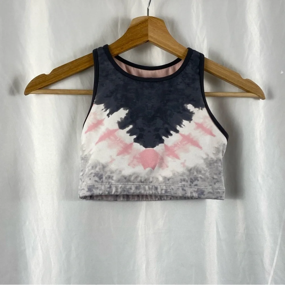 Justice Active Girl Stylish Tie-Dye Sports Bra Top Size 30
